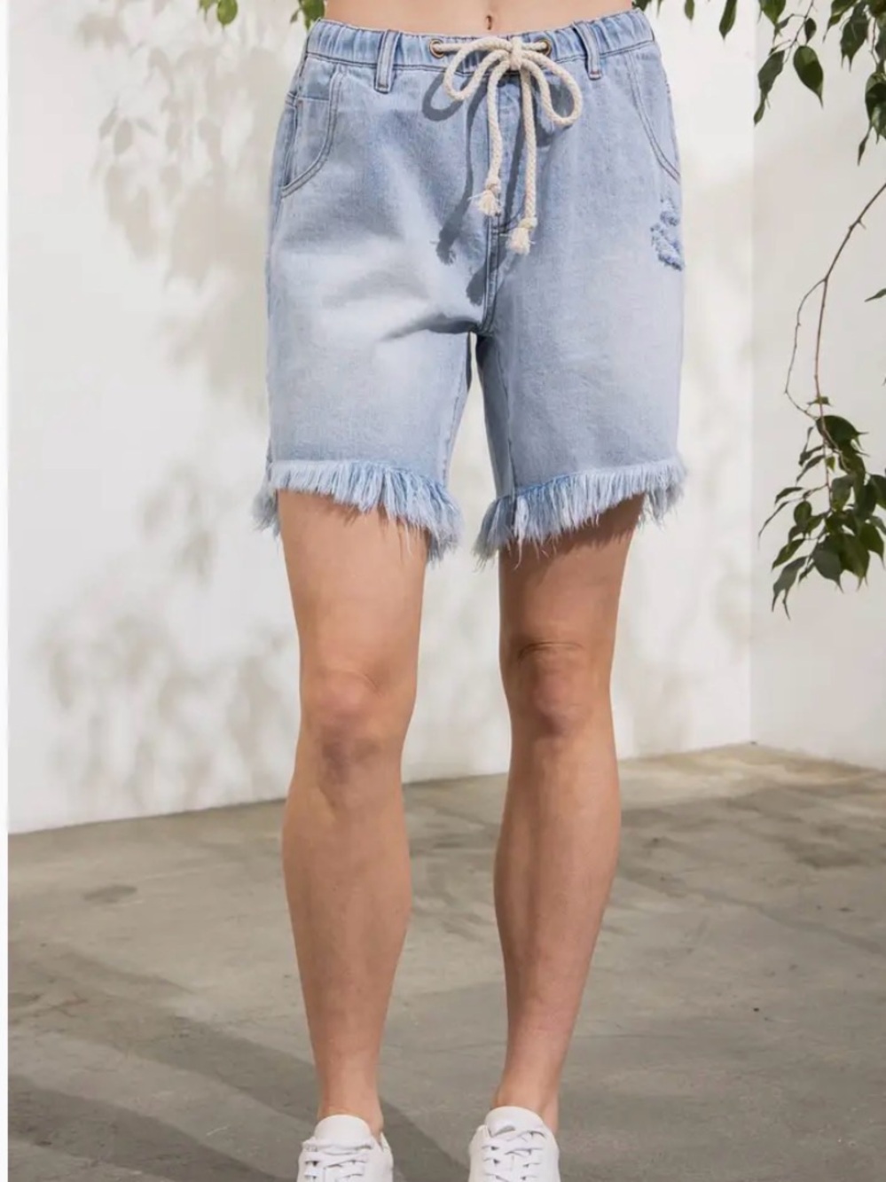 Aaron & Amber- Olivia Denim Shorts